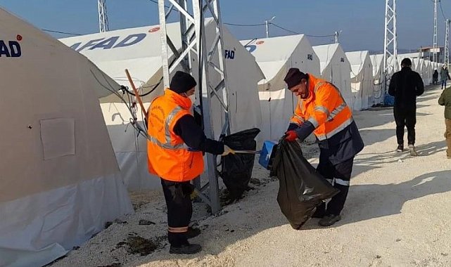 Gebze ekipleri Defne'de çalışmalarını sürdürüyor