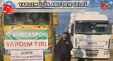Harmanşah, ABD'den Hatay'a Yardım İçin Geldi