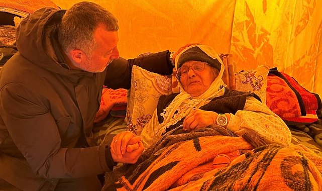 Hatay'daki Çadır Kent'te sevindiren hediye