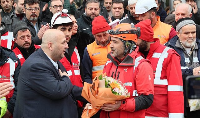 İZBAK kahramanları İzmit'e döndü