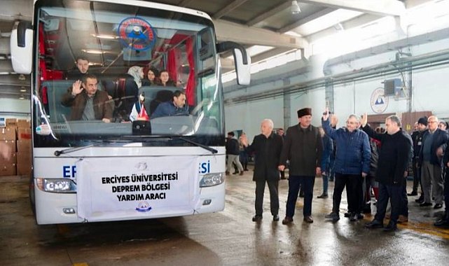 Kayseri ERÜ yara sarıyor
