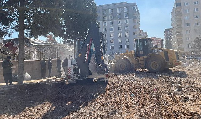 Kayseri Kocasinan'dan iş makinesi desteği