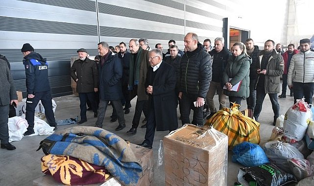Kayseri OSB yardım toplama merkezi oldu