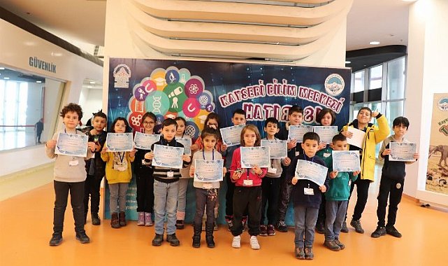 Kayserili çocukların bilim tatili