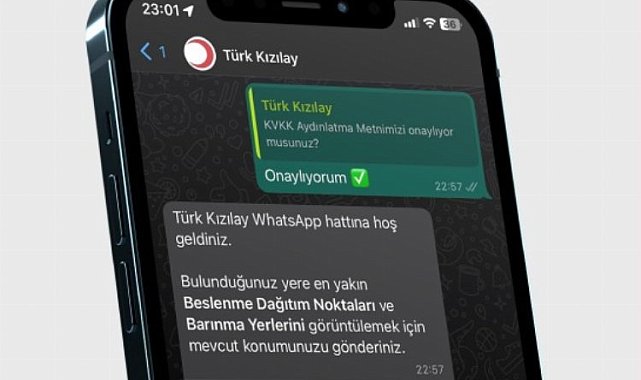 Kızılay'dan 'Hizmet Noktası Nerede' uygulaması