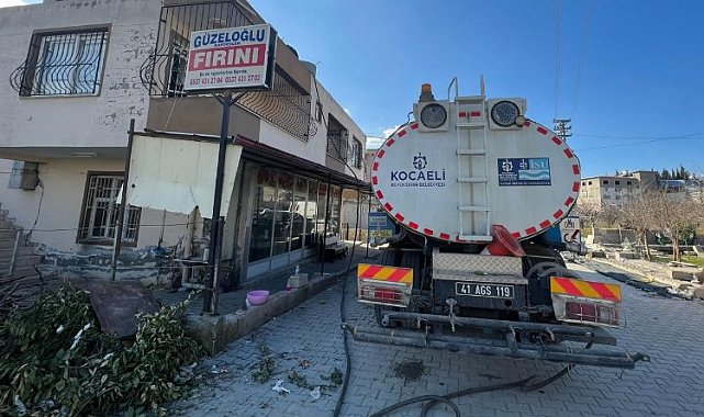 Kocaeli'de İSU'dan depremzedelere geçici abonelik kolaylığı