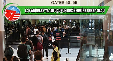 Los Angeles Havalimanı'nda Elektrik Kesintisi