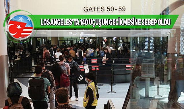 Los Angeles Havalimanı'nda Elektrik Kesintisi