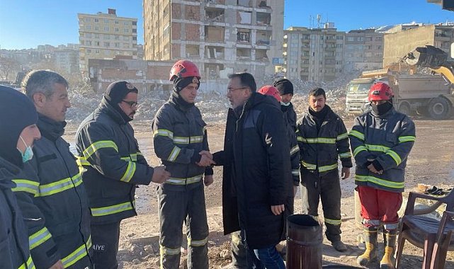 Mehmet Savran'dan itfaiyeye ziyaret