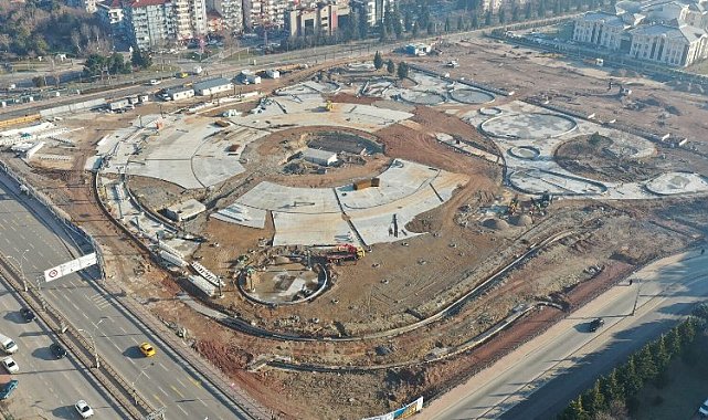 Milli İrade'nin çelik konstrüksiyon montajı yapılıyor