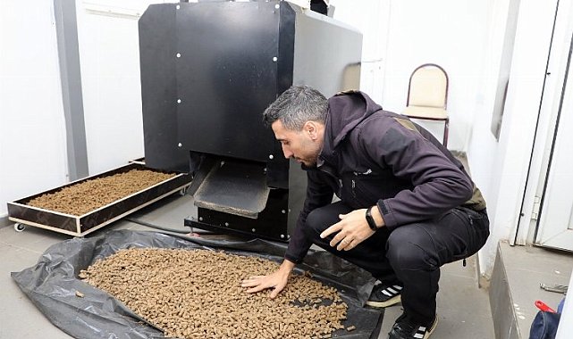Mudanya'da sokak hayvanları için mama üretimi başladı