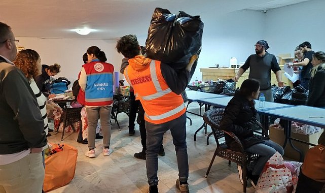 Muğla Marmaris'te 5 bin depremzede misafir ediliyor