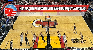 NBA Maçında Depremzedelerimize Saygı Duruşu