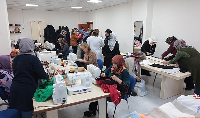 Nevşehirli kadınlardan deprem seferberliği