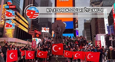 New York Times Meydanı'nda İstiklal Marşı Yankılandı