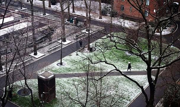 New York ve Washington'a Kar Sürprizi