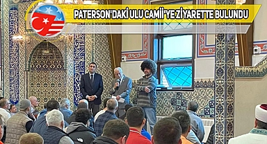 NJ Milletvekilinden Türklere Geçmiş Olsun Ziyareti