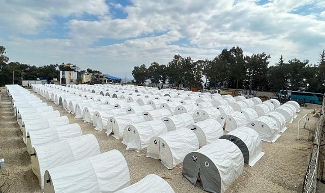 Rize, Kırıkhan'da 'Çadır Kent' kuruyor