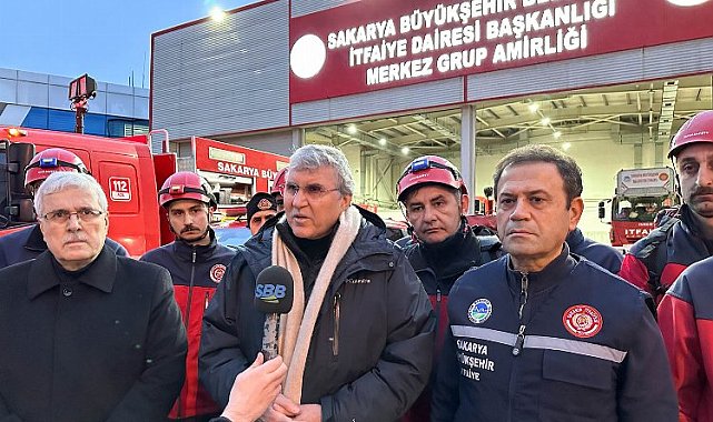 Sakarya 'seferberlik' çağrısı ile ekiplerini yola çıkardı