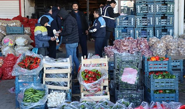 Şanlıurfa'da zabıtadan ortak denetim