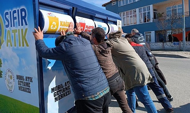 Saray'da 'Mobil Atık Merkezi'nin 2. Ayaspaşa'ya