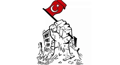 Skandal Deprem Karikatürüne Türk Bayraklı Cevap