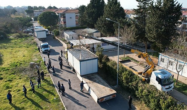 STK Merkezi Konteyner Kent'e gidiyor