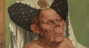 16th century painting could be a portrait of a cross-dressing man