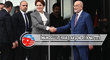 6'lı Masa Toplandı, Akşener Masaya Geri Döndü!