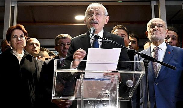 6'lı masanın Adayı Kemal Kılıçdaroğlu