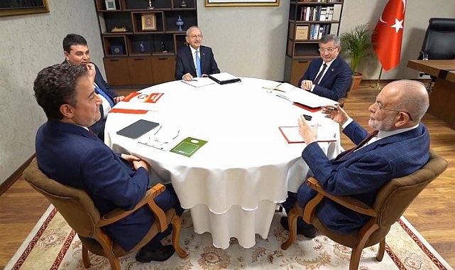 6'lı Masa'nın 5'i bugün Cumhurbaşkanı adayını açıklıyor