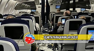 ABD'den Hareket Eden Uçağa Yıldırım İsabet Etti