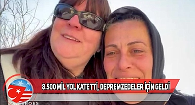 Alaska'lı Hemşire, Hatay'da Depremzedelerle İlgilendi