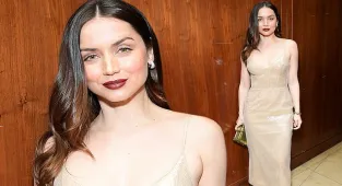 Ana de Armas sparkles at the Netflix Oscar Nominee Celebration in LA