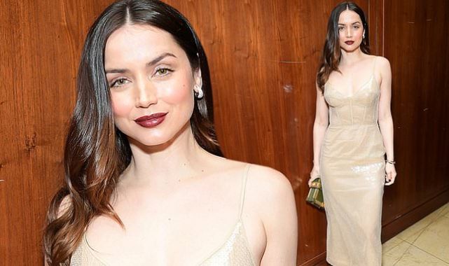 Ana de Armas sparkles at the Netflix Oscar Nominee Celebration in LA