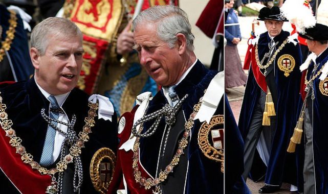 Andrew 'furious' after finding King might ban him from lavish robes