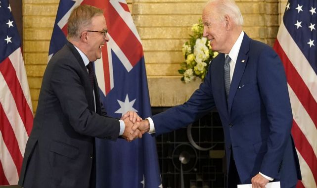 Anthony Albanese to announce AUKUS submarine deal with Joe Biden, Rishi Sunak