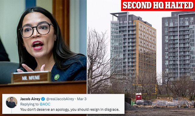 AOC is mocked on Twitter for celebrating Amazon job cuts