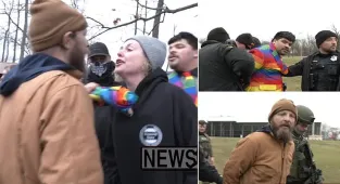 Armed swastika waving Nazis, Proud Boys surround drag event in Ohio