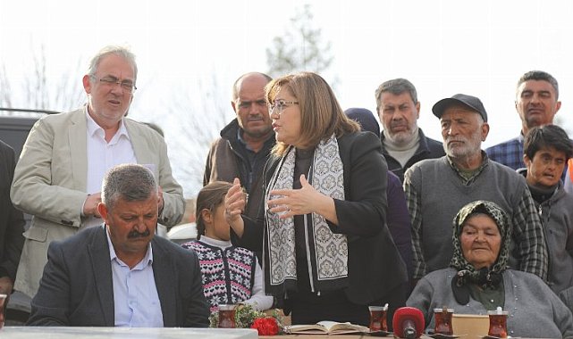 Başkan Şahin'den Nurdağı köylerine ziyaret