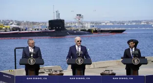 Biden announces AUKUS nuclear submarine deal to take on China