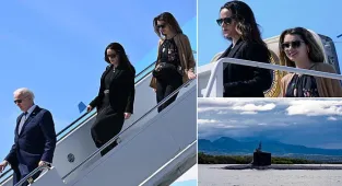 Biden lands in San Diego with daughter Ashley, granddaughter Natalie