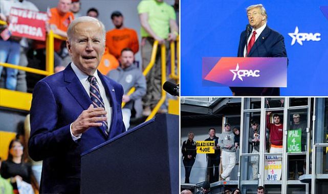 Biden says Trump is 'maybe the FUTURE president': Democrat crowd boos
