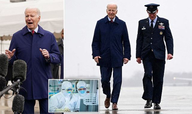 Biden walks AWAY from reporters and blows off COVID lab question