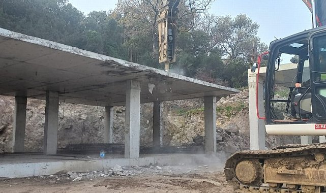 Bodrum'da kaçak yapılaşma ile mücadele sürüyor