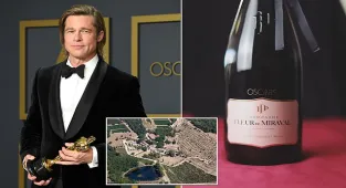 Brad Pitt's champagne to be served at Oscars: Sommelier weighs in