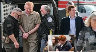 Buster Murdaugh collapsed in tears after father Alex's conviction