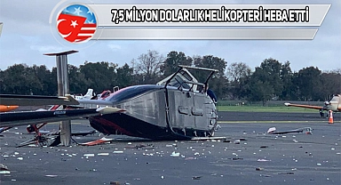 California'da Hırsız, Çaldığı Helikopteri Düşürdü