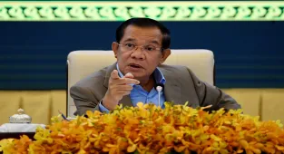 Cambodia gov’t rejects concern over opposition leader’s sentence