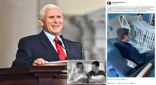 Chasten shares photo of Buttigiegs' baby after Pence mocked Pete